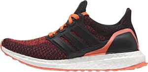 adidas Unisex-Child Ultraboost Running Shoe, Black/Black/Solar Red, 5