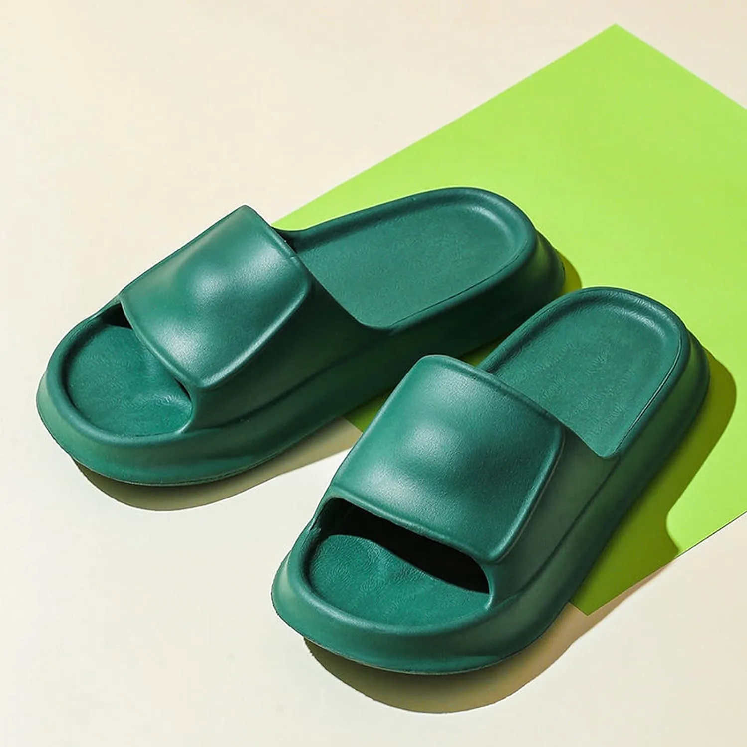 Bathroom Slippers Men Shower Shoes Women Slides for Men Slides for Women Open Toe Soft Sole Indoor Slippers