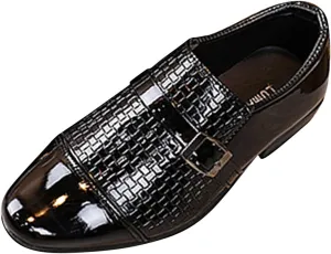 Boys Dress Shoes Toddler Kids British Style Casual Leather Dressy School Shoes Uniform Oxfords Wedding Formal Loafers