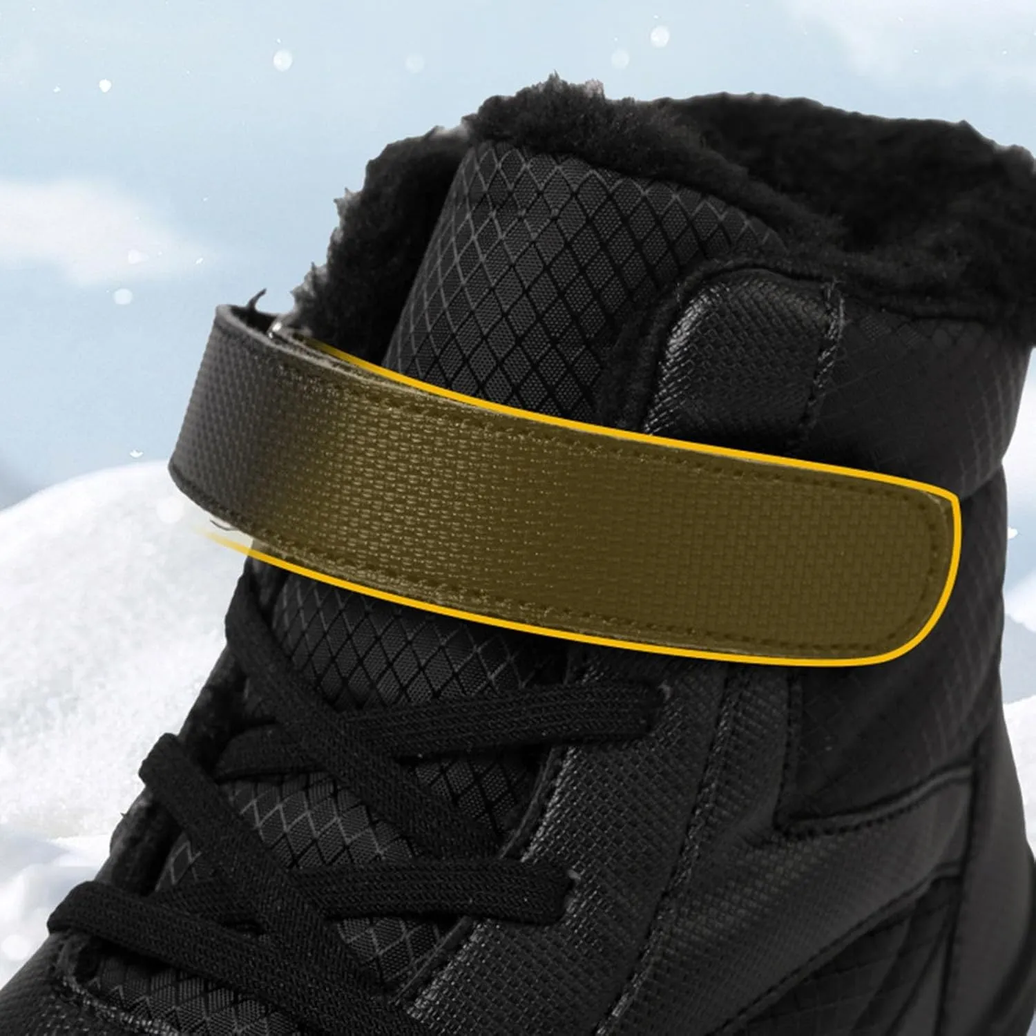 Boys Girls Barefoot Winter Boots with Wide Toe Box Slip Drop Sole Ankle Winter Snow Boots for Mud Boots for Boys