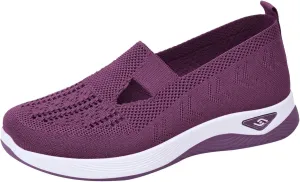 Cathalem Orthopedic Shoes for Women, 2024 New Women's Woven Breathable Soft Sole Shoes Women Diabetes Foam Shoes Women