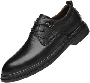Comfortable Business Oxford Shoes for Men – Soft Leather Lace-Up Formal Dress Shoes