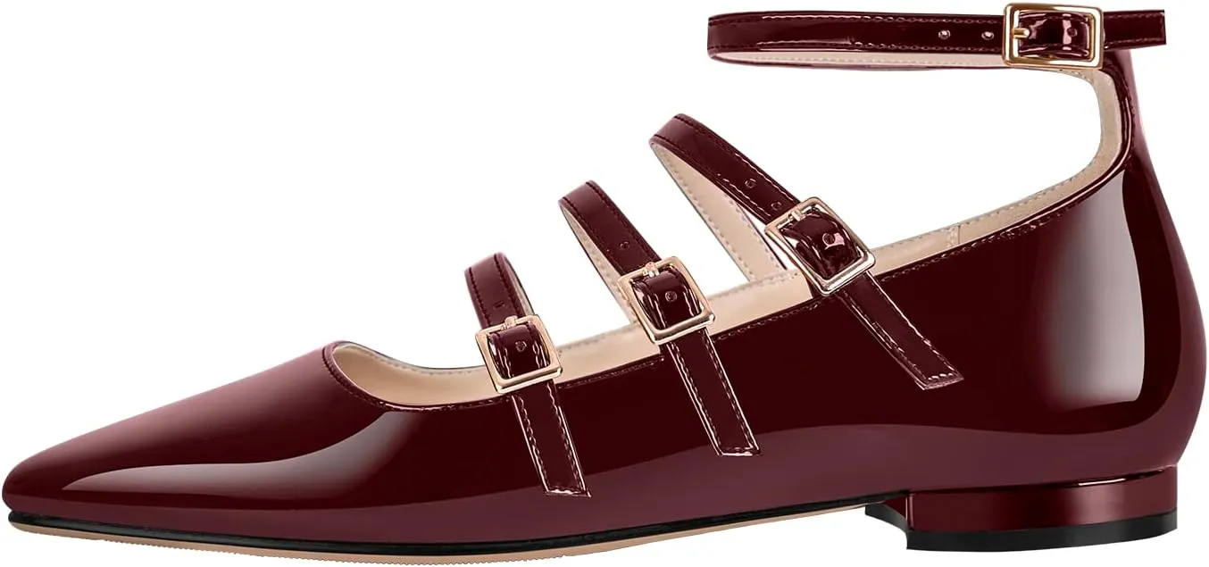 dollskiss Women's Black Daily Flat Pumps