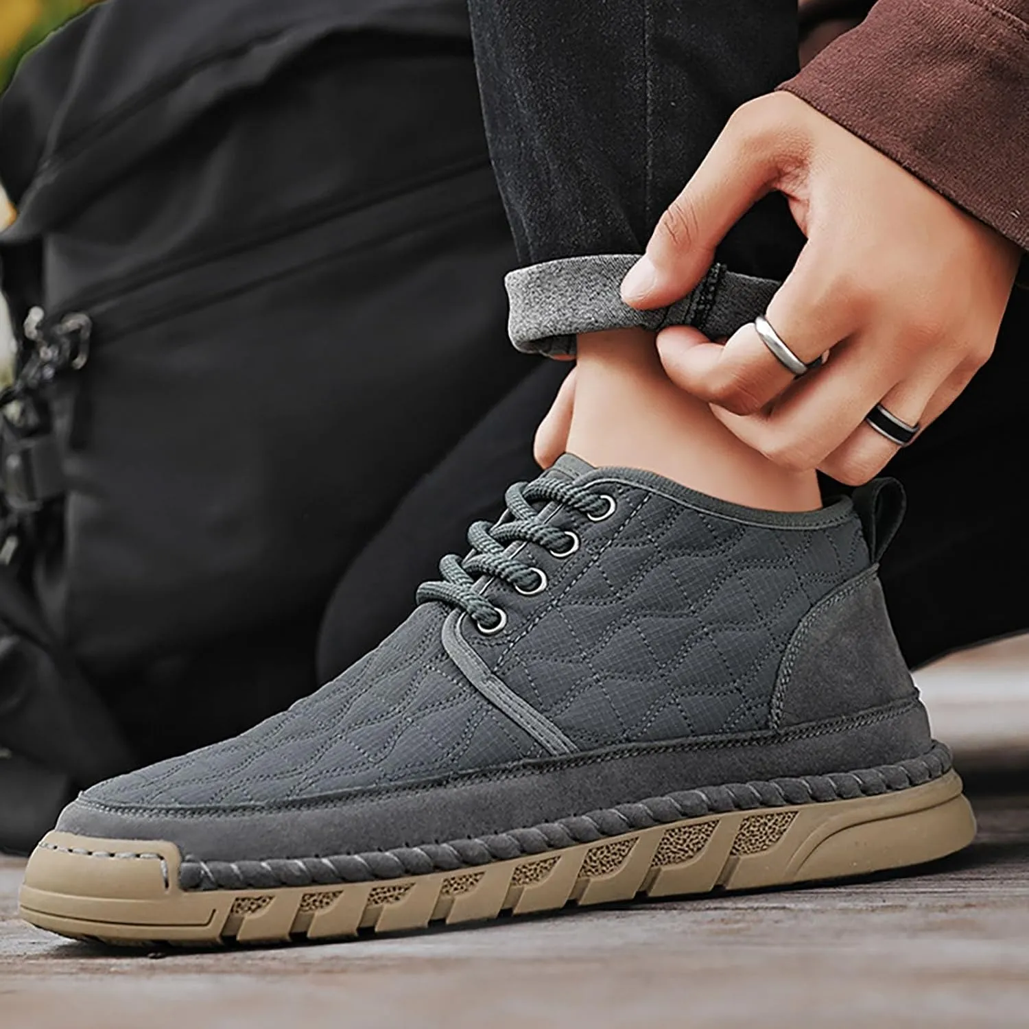 Dress Sneakers Men Womens Hiking Shoes Mens Casual Sneakers Lightweight Round Toe Slip On Casual Loafers for Women Wide Mens Slip On Sneakers Wide Width