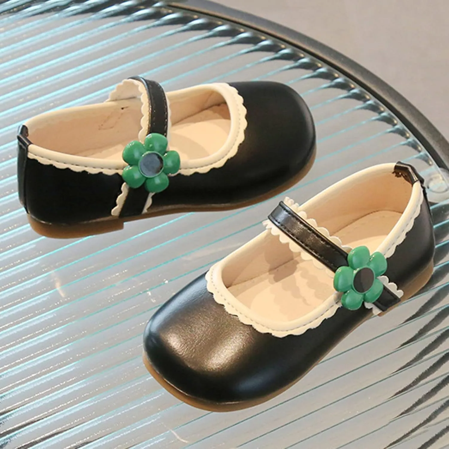 Fashion Spring Summer Children Casual Shoes Girl Dress Shoes Flat Sole Light and Comfortable Solid Toddler Girl Shoe