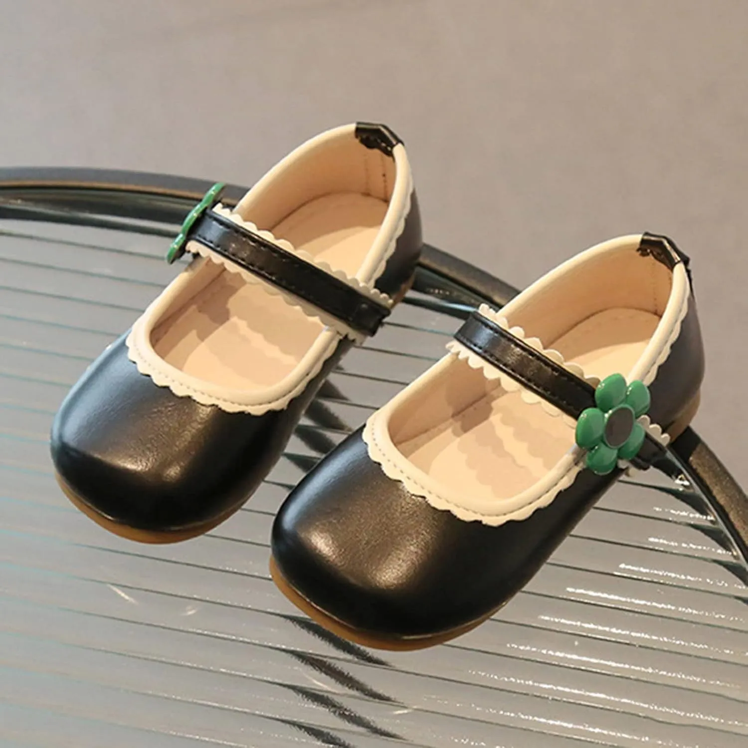 Fashion Spring Summer Children Casual Shoes Girl Dress Shoes Flat Sole Light and Comfortable Solid Toddler Girl Shoe