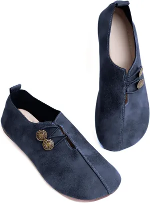 Flats Shoes for Women Round Toe Comfortable Ballet Flats Business Casual Work Slip On Dress Mary Jane Shoes Casual Dressy Walking Fashion Loafer Lightweight Breathable Outdoor Footwear