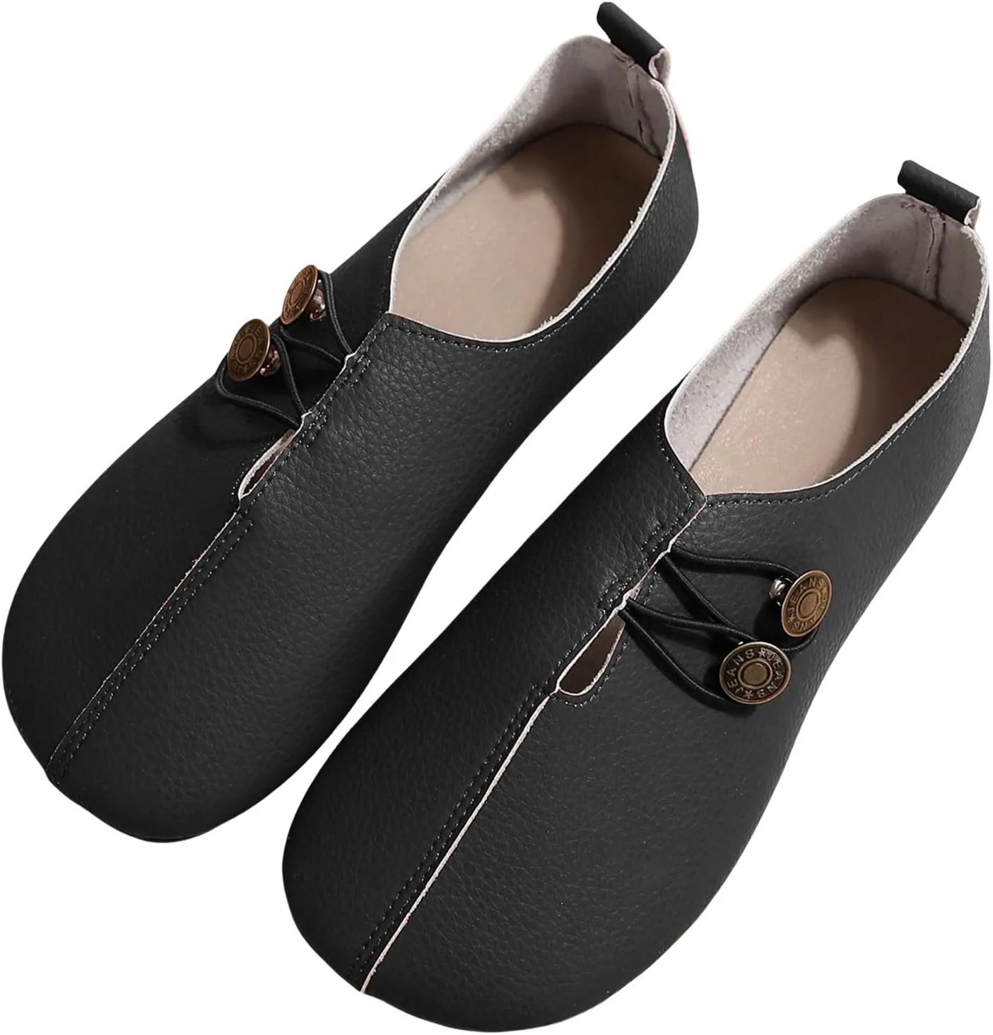 Flats Shoes for Women Round Toe Comfortable Ballet Flats Business Casual Work Slip On Dress Mary Jane Shoes Casual Dressy Walking Fashion Loafer Lightweight Breathable Outdoor Footwear