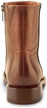 Frye Veronica Inside Zip 6 Booties for Women Made from Premium Leather with Leather Lining and Welt-Constructed Leather & Rubber Traction Outsole