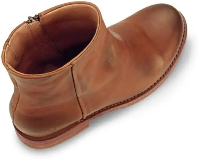 Frye Veronica Inside Zip 6 Booties for Women Made from Premium Leather with Leather Lining and Welt-Constructed Leather & Rubber Traction Outsole