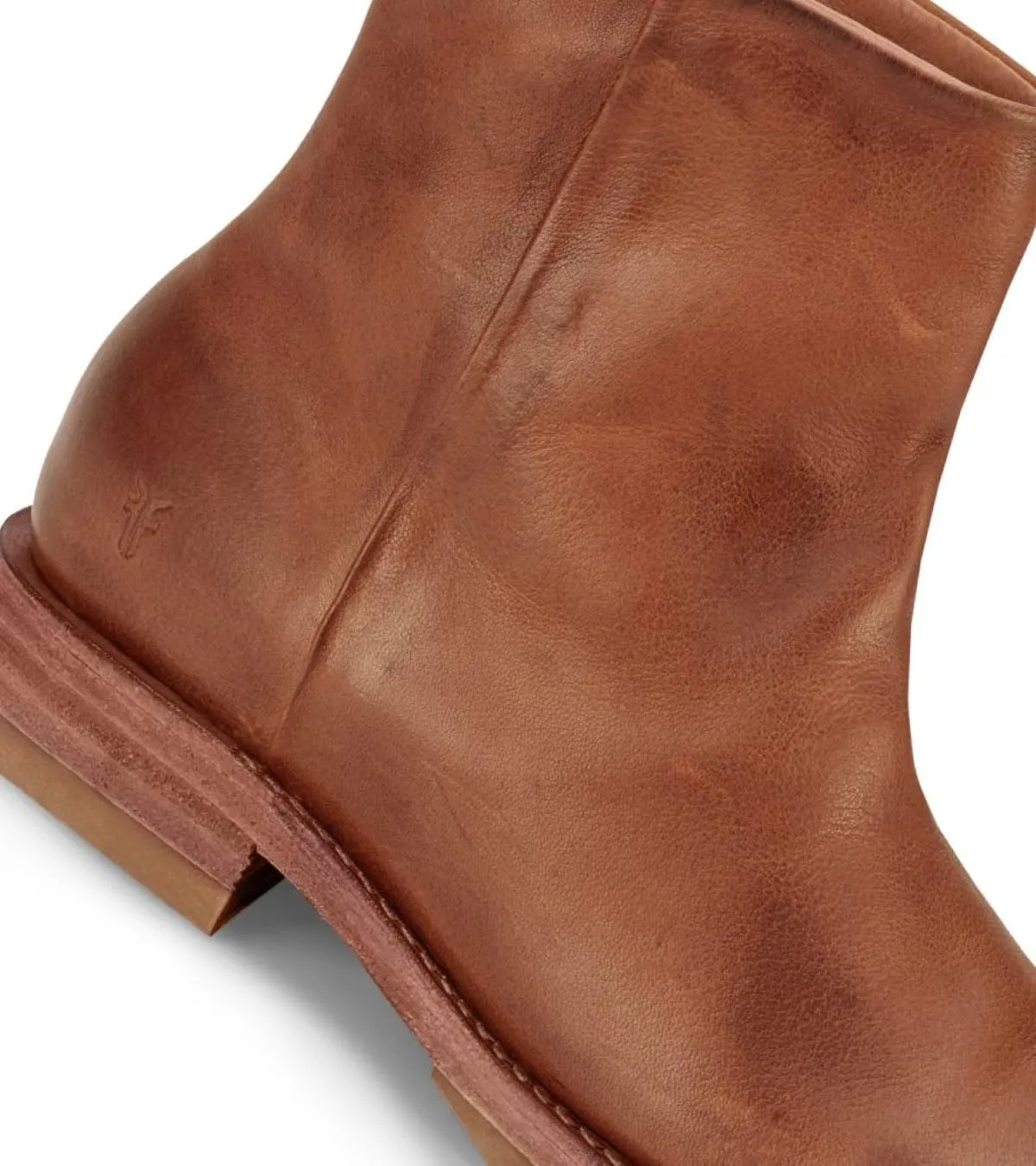 Frye Veronica Inside Zip 6 Booties for Women Made from Premium Leather with Leather Lining and Welt-Constructed Leather & Rubber Traction Outsole