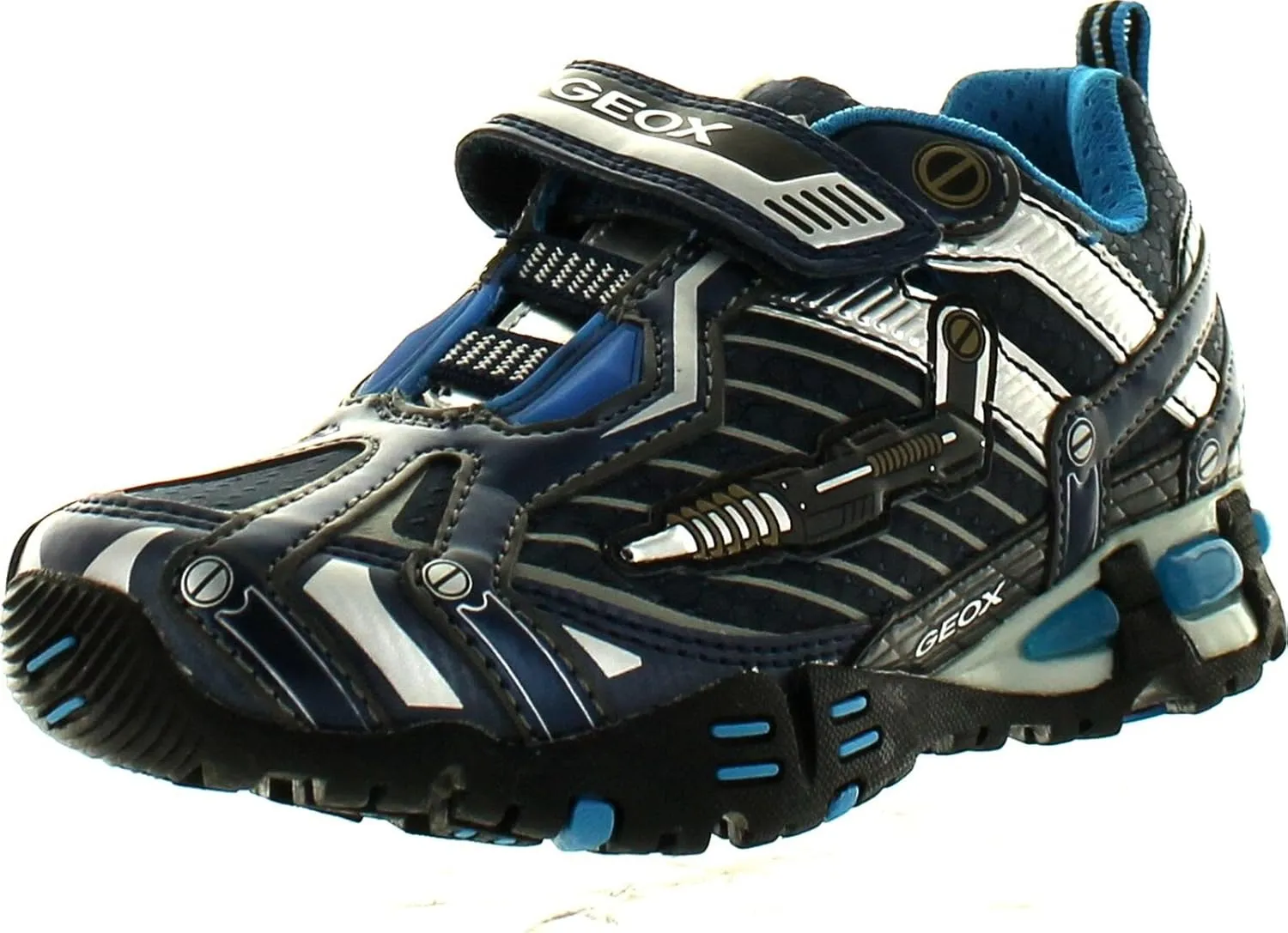 Geox Boys' Light Eclipse Fashion Light Up Sneaker