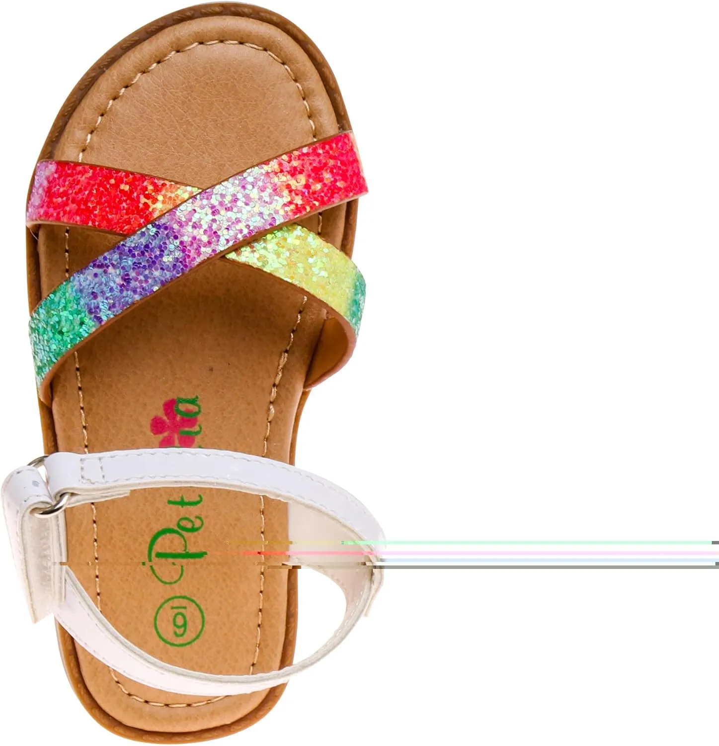 Girl's Multicolor Strappy Casual Sandals