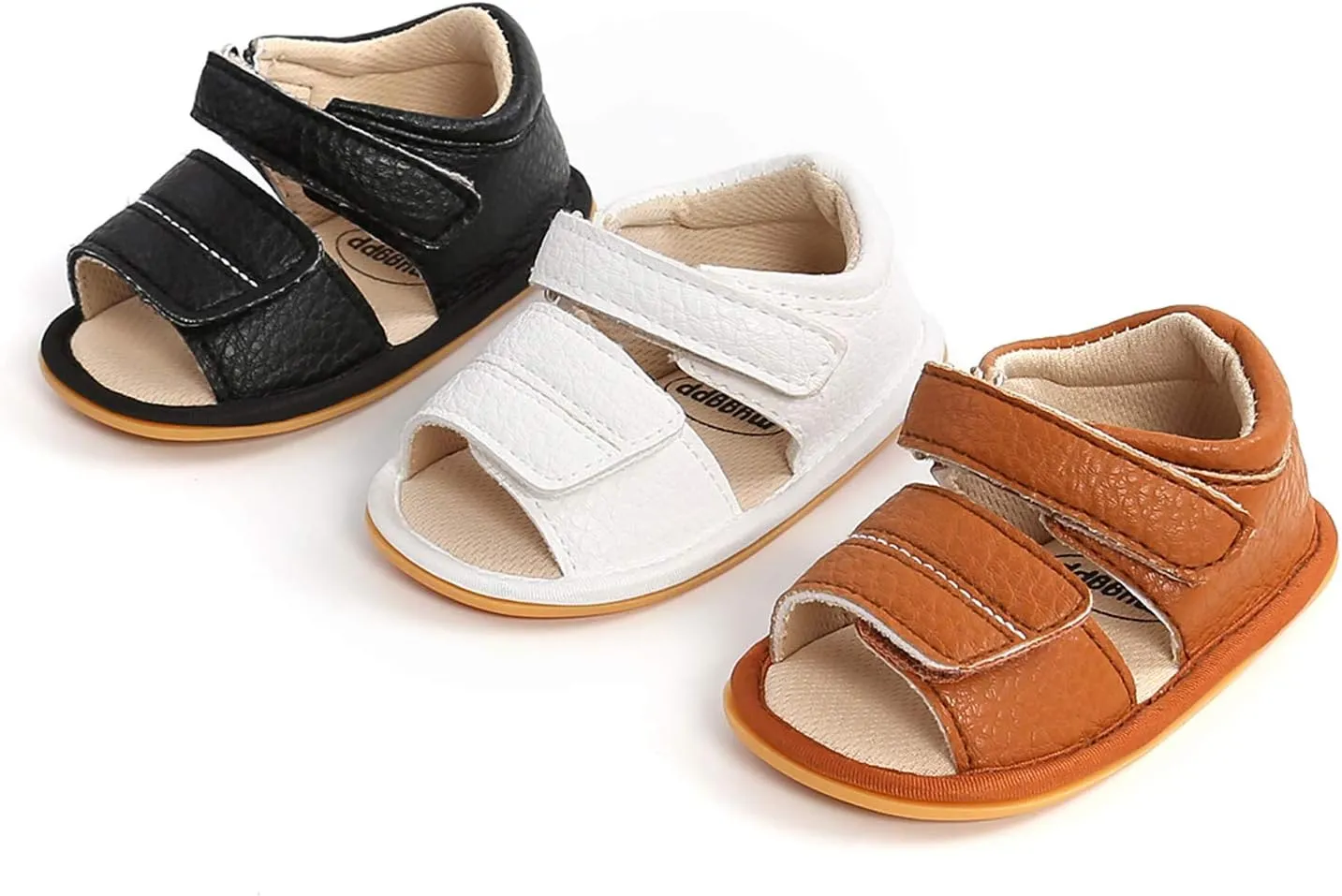 Infant Baby Girls Boys Sandals Rubber Soft Sole Premium Toddler First Walker Outdoor Summer Beach Shoes