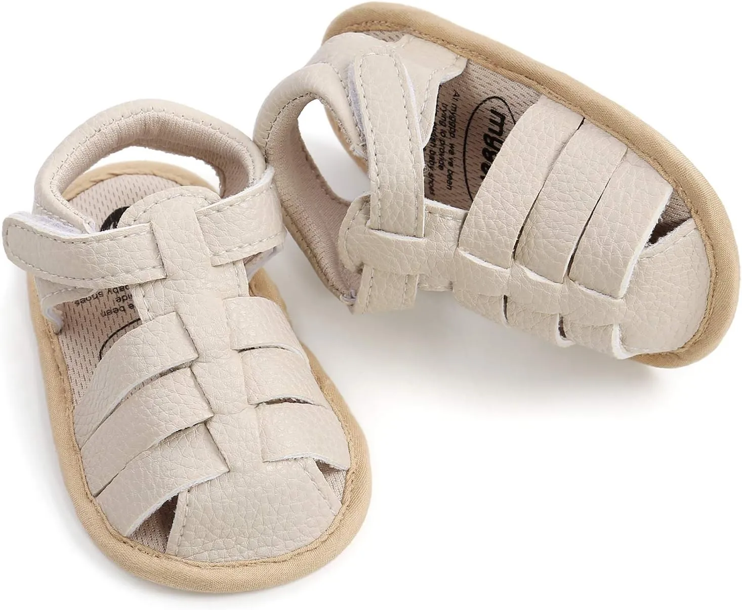 Infant Baby Girls Boys Sandals Rubber Soft Sole Premium Toddler First Walker Outdoor Summer Beach Shoes