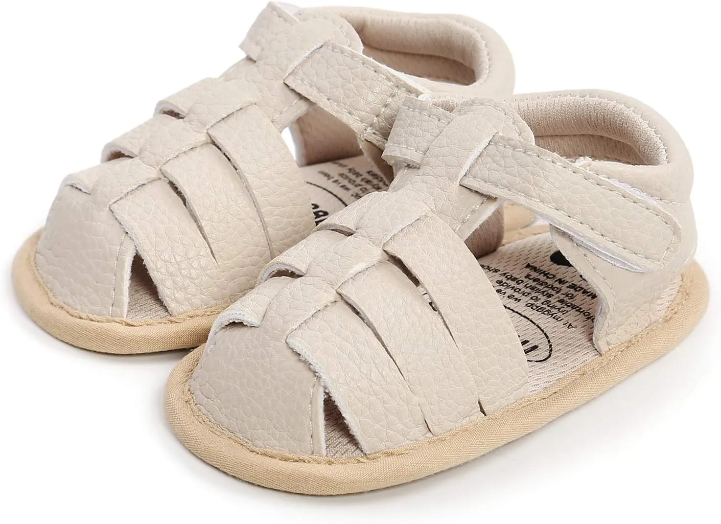 Infant Baby Girls Boys Sandals Rubber Soft Sole Premium Toddler First Walker Outdoor Summer Beach Shoes