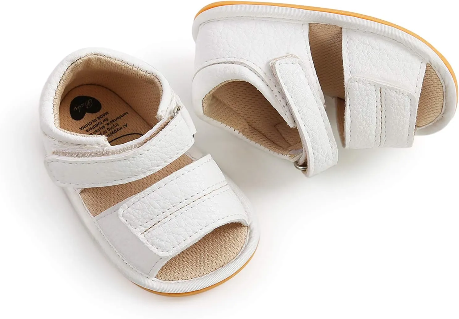 Infant Baby Girls Boys Sandals Rubber Soft Sole Premium Toddler First Walker Outdoor Summer Beach Shoes