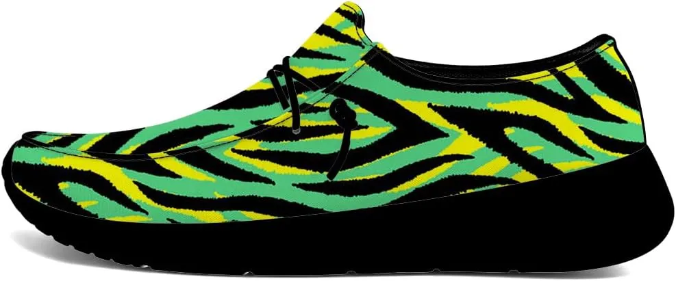 Jamaican Flag Shoes Slip-on Loafers for Men Women
