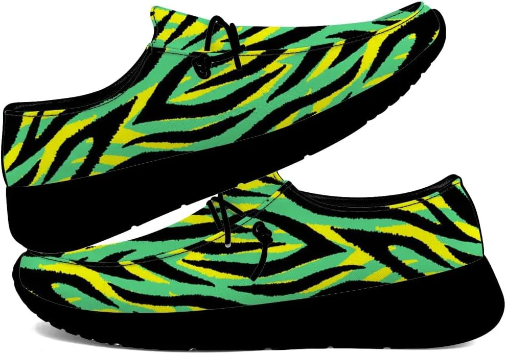 Jamaican Flag Shoes Slip-on Loafers for Men Women