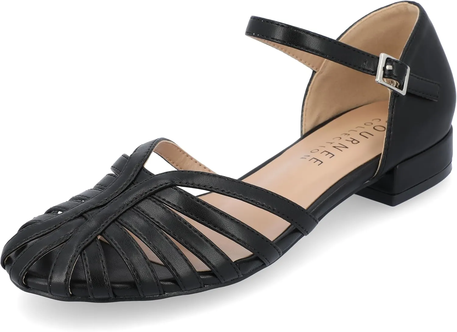 Journee Women's Joannah Flats Black, 8
