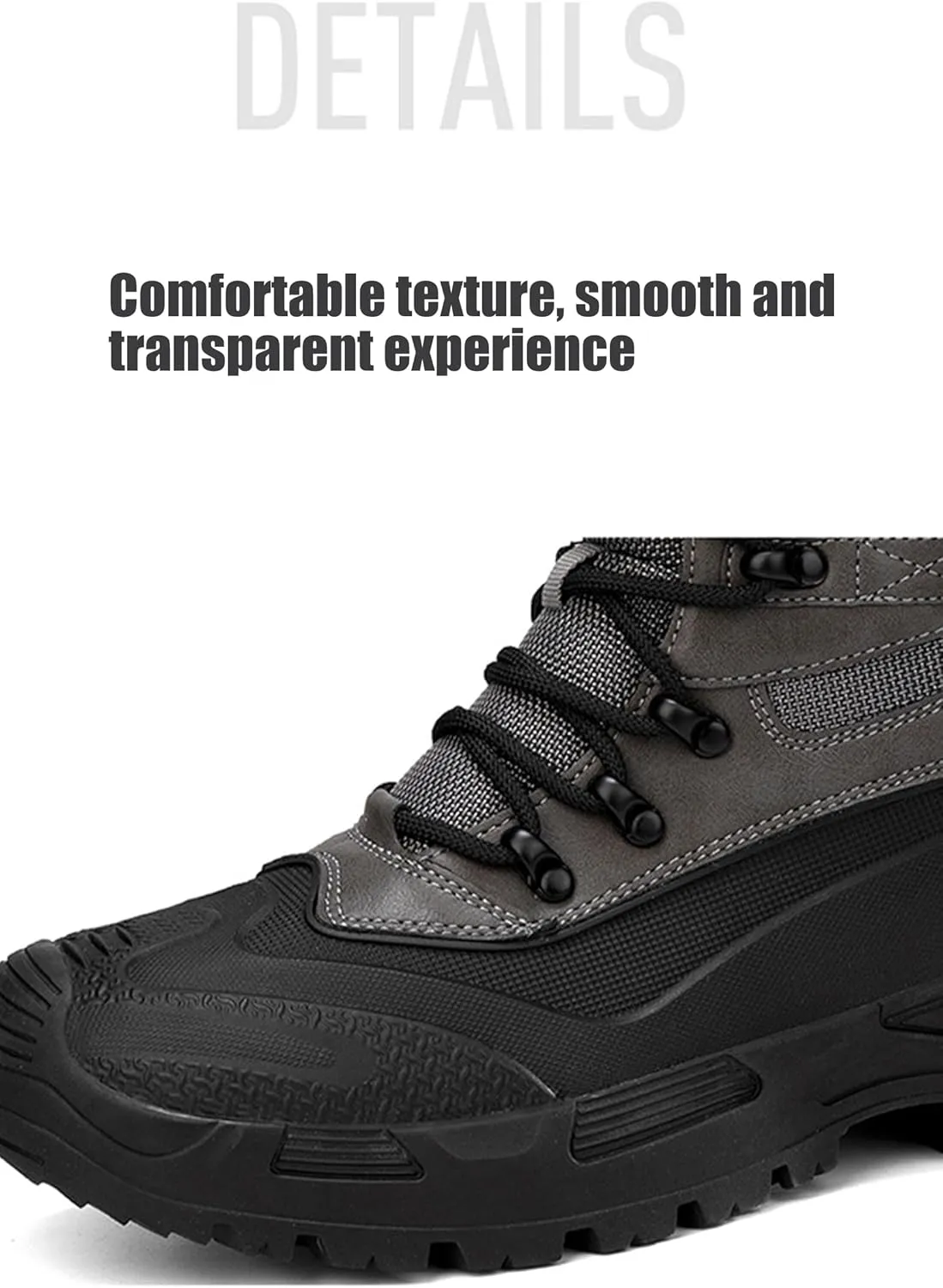 Kervaky Men's tactical boots Lightweight military boots Work boots Durable boots Hiking boots Combat shoes