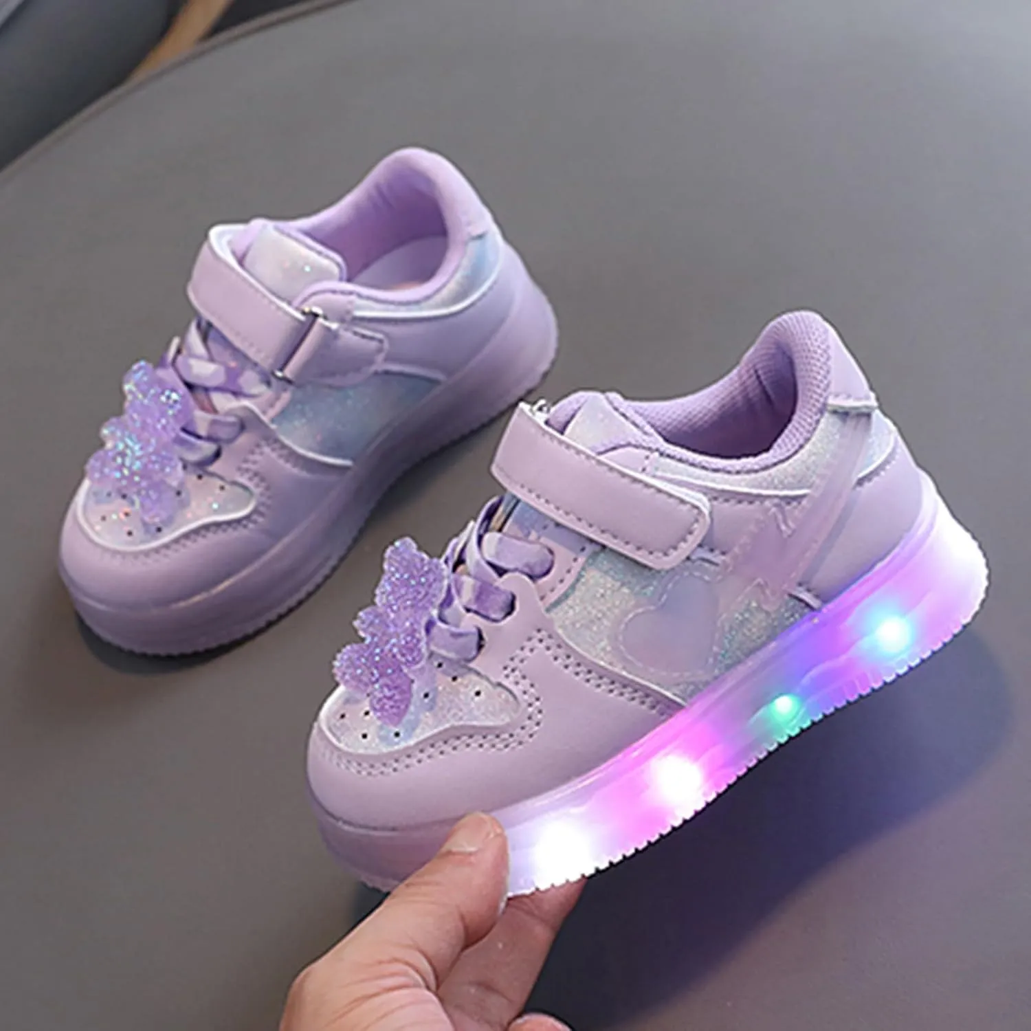 Kids Sneakers Tennis Shoes for Boys Girls Sneakers Light Up Walking Breathable Non Slip Shoes Toddler Little Big Kids