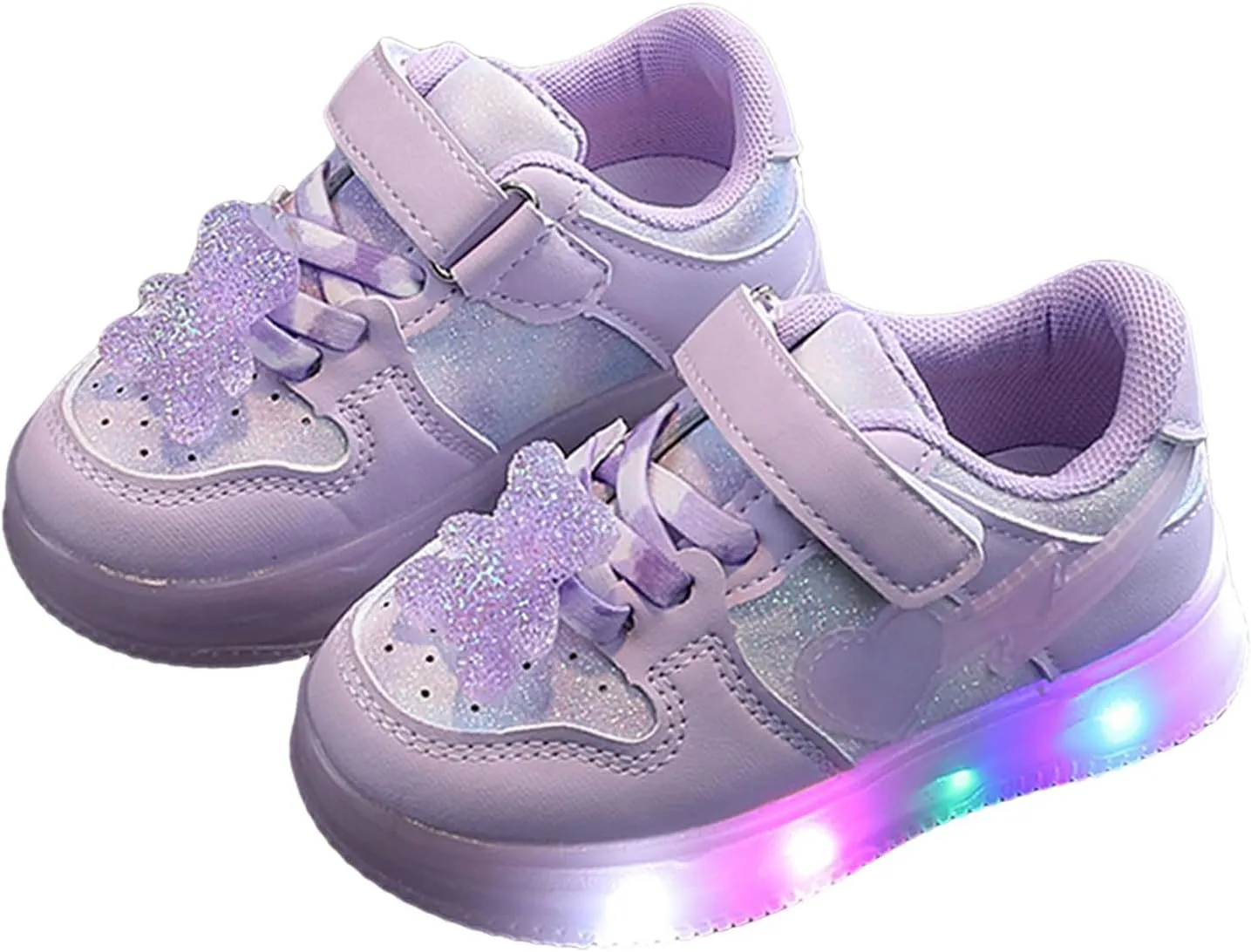 Kids Sneakers Tennis Shoes for Boys Girls Sneakers Light Up Walking Breathable Non Slip Shoes Toddler Little Big Kids