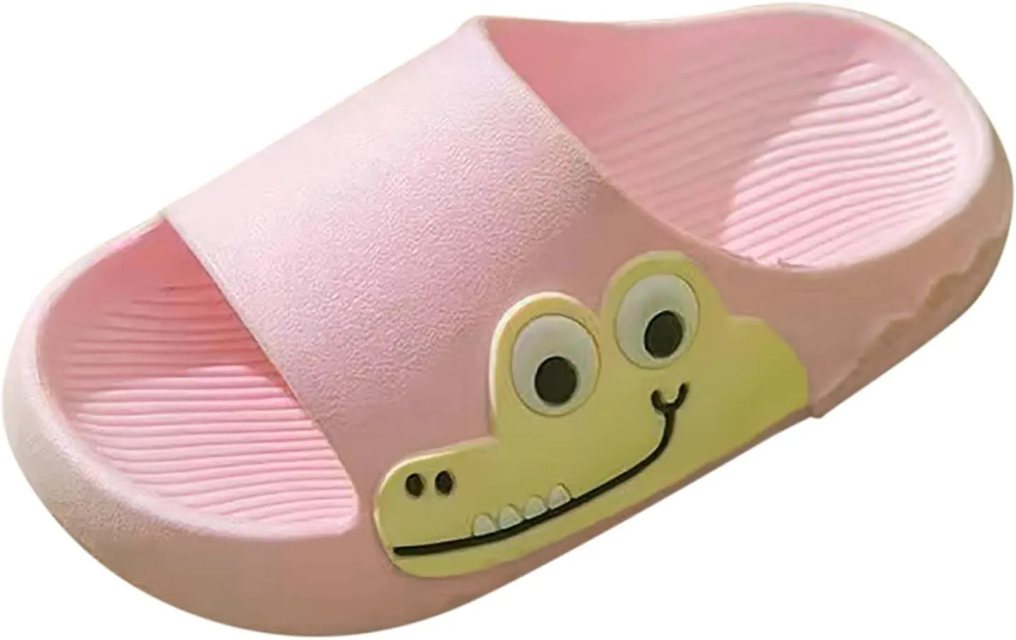Kids Toddler Boys Girls Cloud Slide Dinosaur Shower Slippers Summer Soft Sole Non Slip Quick Dry Beach Pool Shoes