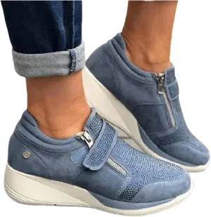 Ladmiple Shoes For Women Sneakers Slip Ons Fashion Low Top Casual Dressy Summer Fashion Comfort Walking Platform Shoes