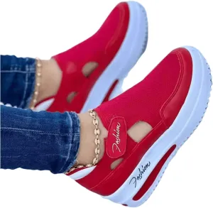 Ladmiple Slip On Shoes Women Dressy Comfort Women’s Canvas Shoes Low Top Fashion Sneakers Slip on Walking Shoes Dressy Casual Summer Comfortable Non Slip Platform Flats Loafers