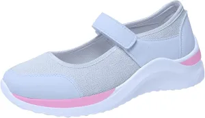 Ladmiple Sneakers For Women Walking Shoes Slip On Comfort Dressy Casual Summer Fashion Non Slip Platform Flats Loafers