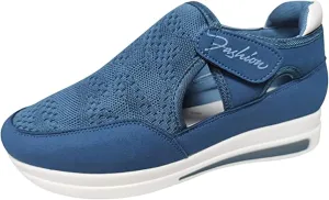 Ladmiple Womens Shoes Dressy Casual Loafers Slip On Sneakers Comfort Fashion Low Top Platform Walking Canvas Shoes