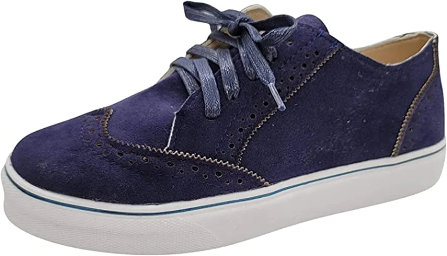Lausiuoe Shoes For Women Flats Comfortable Dressy Fashion Canvas Sneakers Casual Low Top Comfort Slip On Walking Loafers