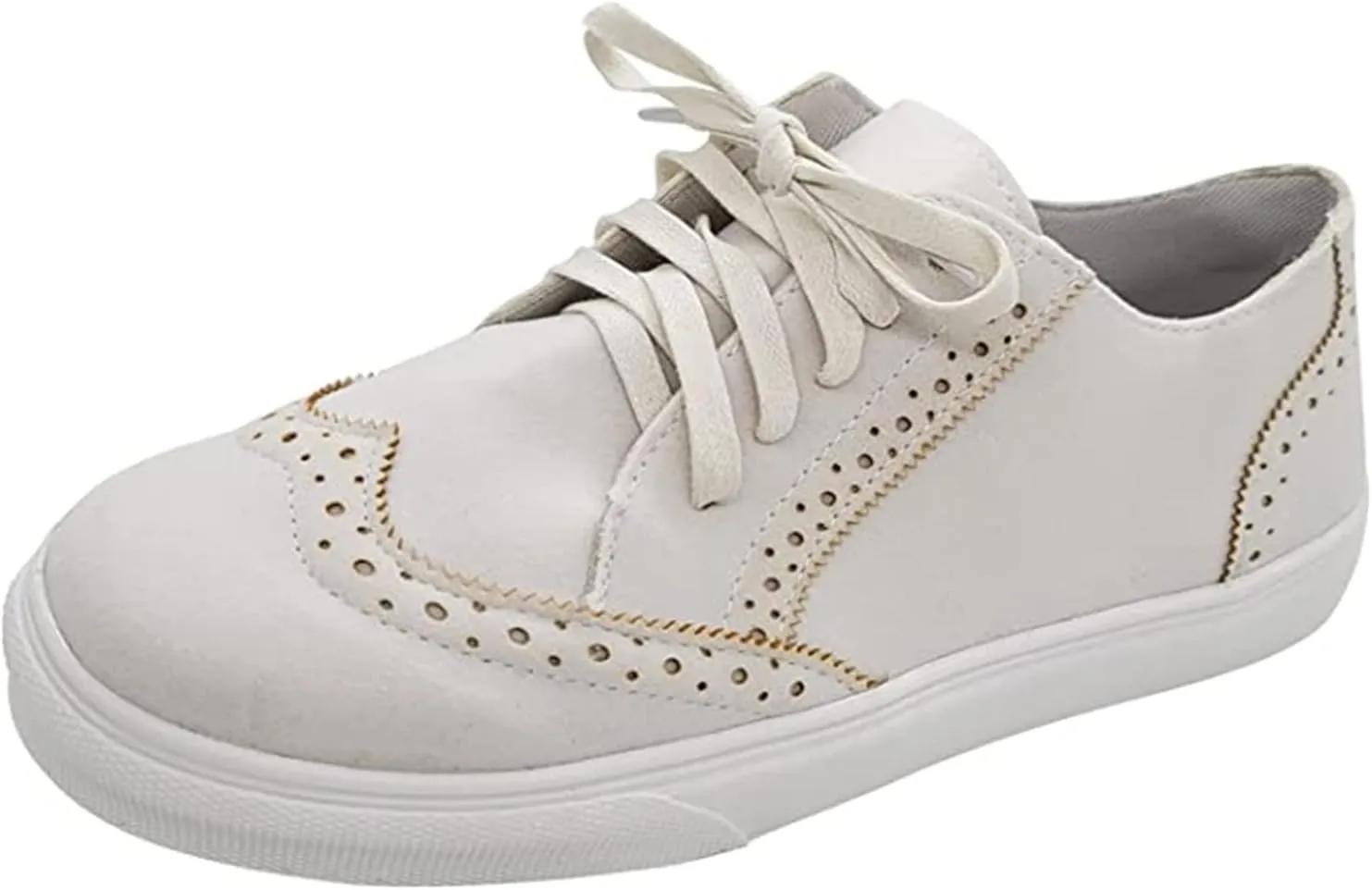 Lausiuoe Shoes For Women Sneakers Cute Fashion Canvas Walking Shoes Non-Slip Casual Soft Comfort Low Top Flat Loafers