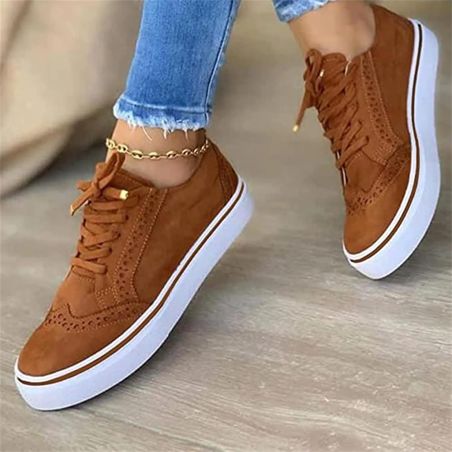 Lausiuoe Shoes For Women Sneakers Cute Slip on Canvas Walking Shoes Low Top Non Slip Fashion Casual Soft Flat Loafers