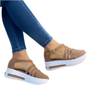 Lausiuoe Slip On Sneakers Women Wide Width Tan Women's Slip on Canvas Shoes Low Top Sneakers Non Slip Fashion Casual Fall Classic Lightweight Soft Comfort Breathable Walking Flat Loafers