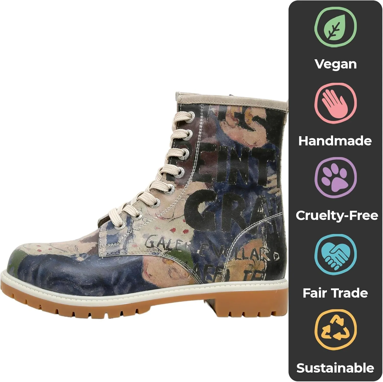 Long Boots for Women  Vegan Leather and Unique Design Womens Winter Boots