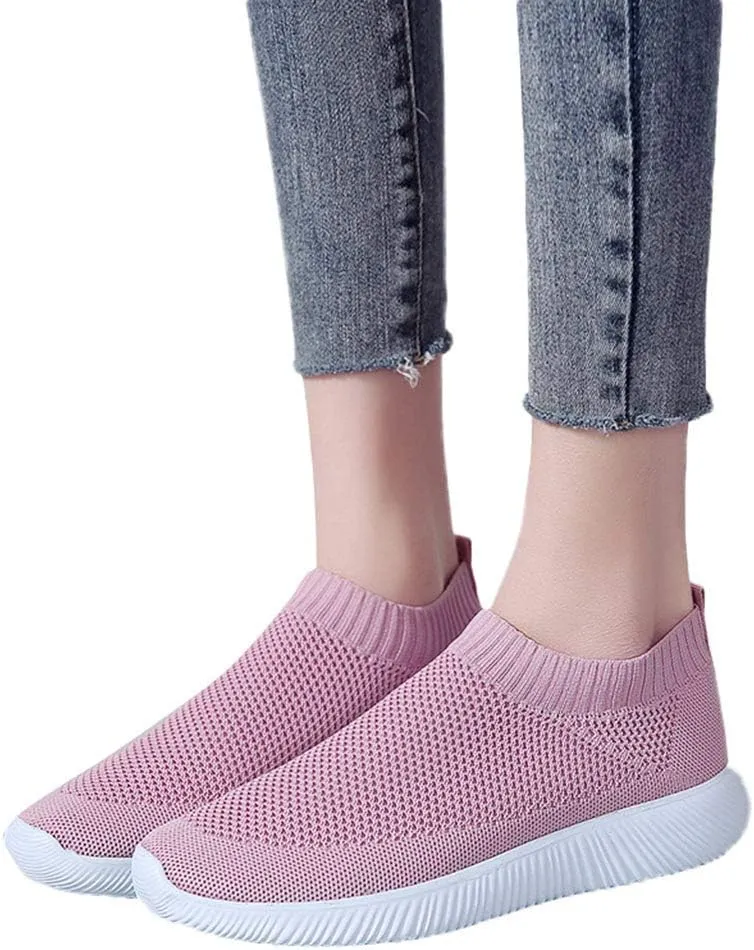 Low-Top Slip Ons Women's Fashion Sneakers Casual Womens Running Shoes Casual Casual Shoes Trendy Slip On Sneakers White Tennis Shoe Loafers Dress Shoe