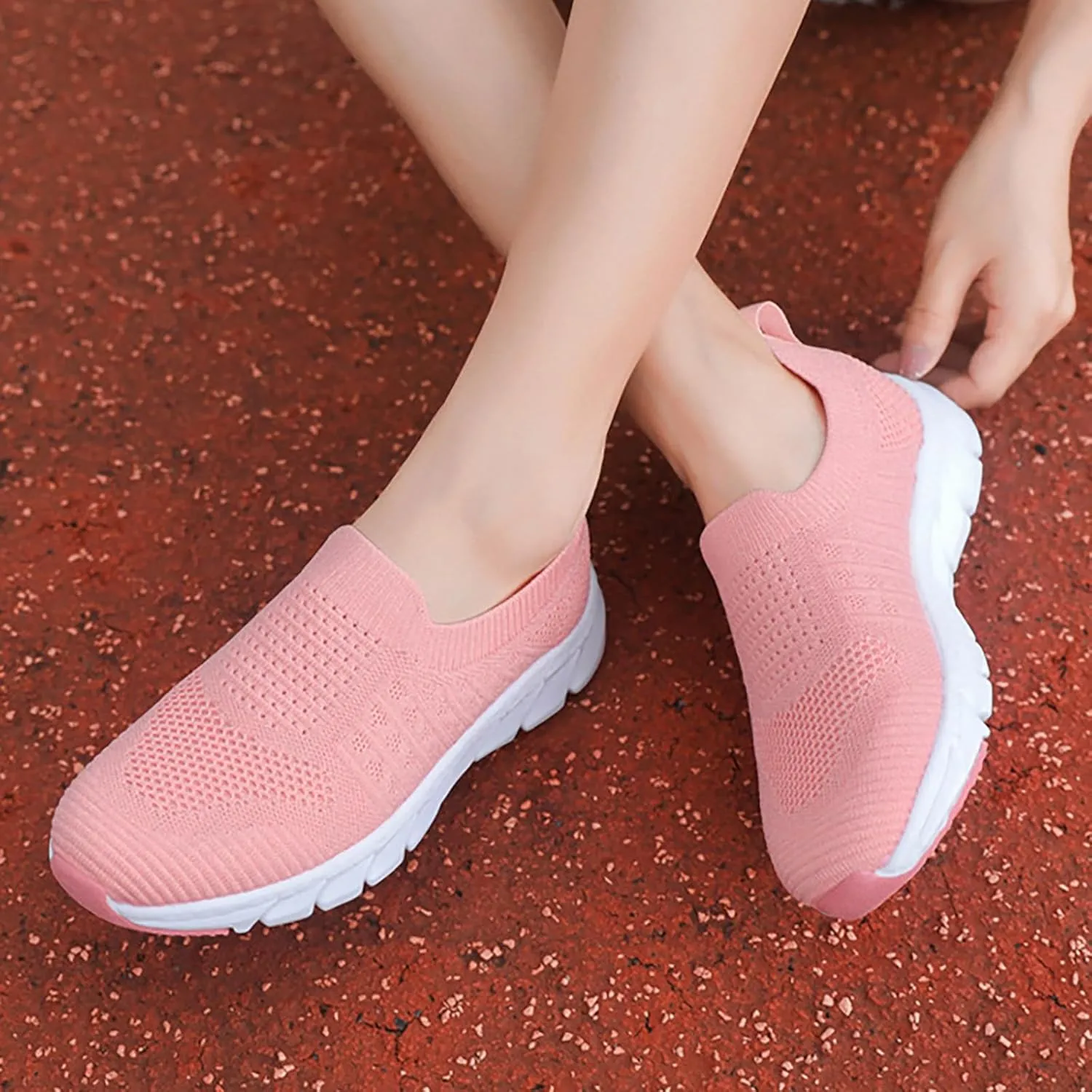 Low-Top Slip Ons Women's Fashion Sneakers Casual Womens Running Shoes Casual Casual Shoes Trendy Slip On Sneakers White Tennis Shoe Loafers Dress Shoe