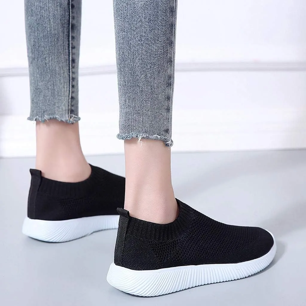 Low-Top Slip Ons Women's Fashion Sneakers Casual Womens Running Shoes Casual Casual Shoes Trendy Slip On Sneakers White Tennis Shoe Loafers Dress Shoe