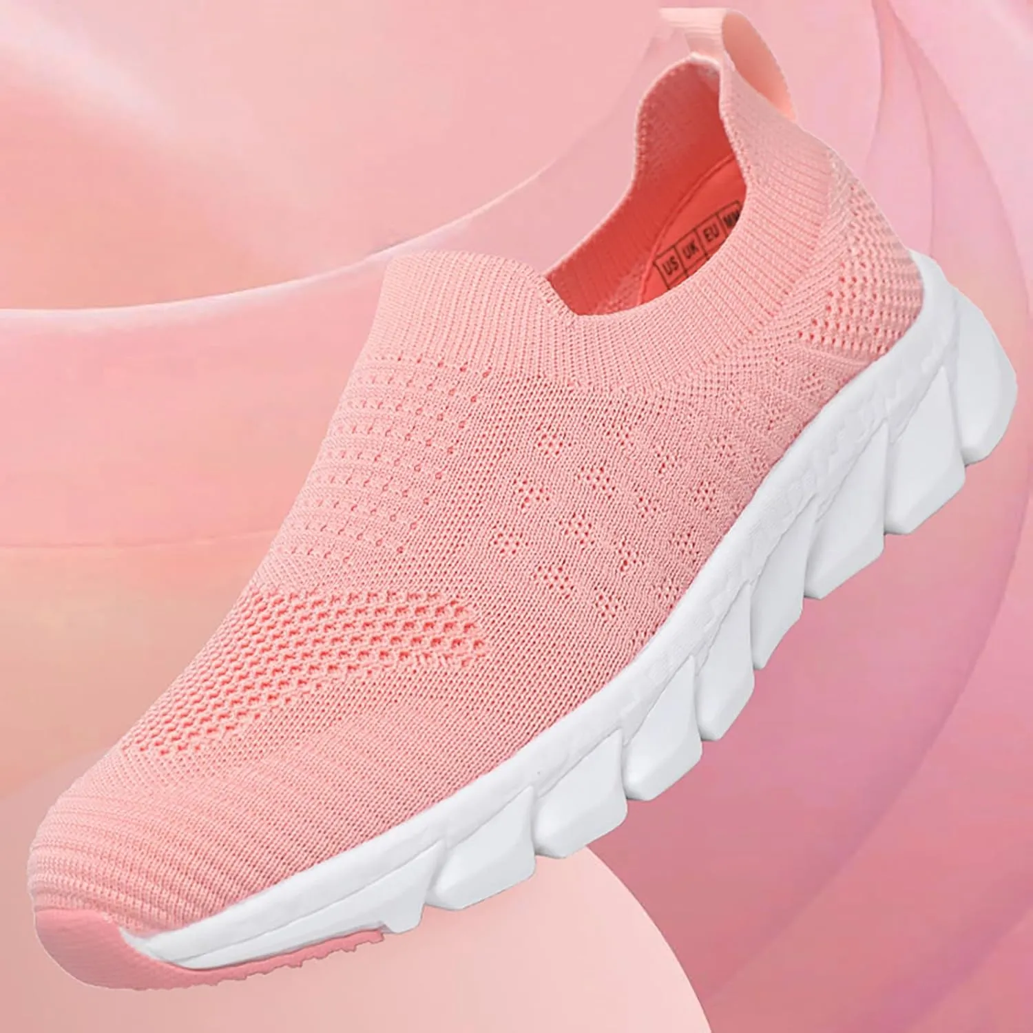Low-Top Slip Ons Women's Fashion Sneakers Casual Womens Running Shoes Casual Casual Shoes Trendy Slip On Sneakers White Tennis Shoe Loafers Dress Shoe