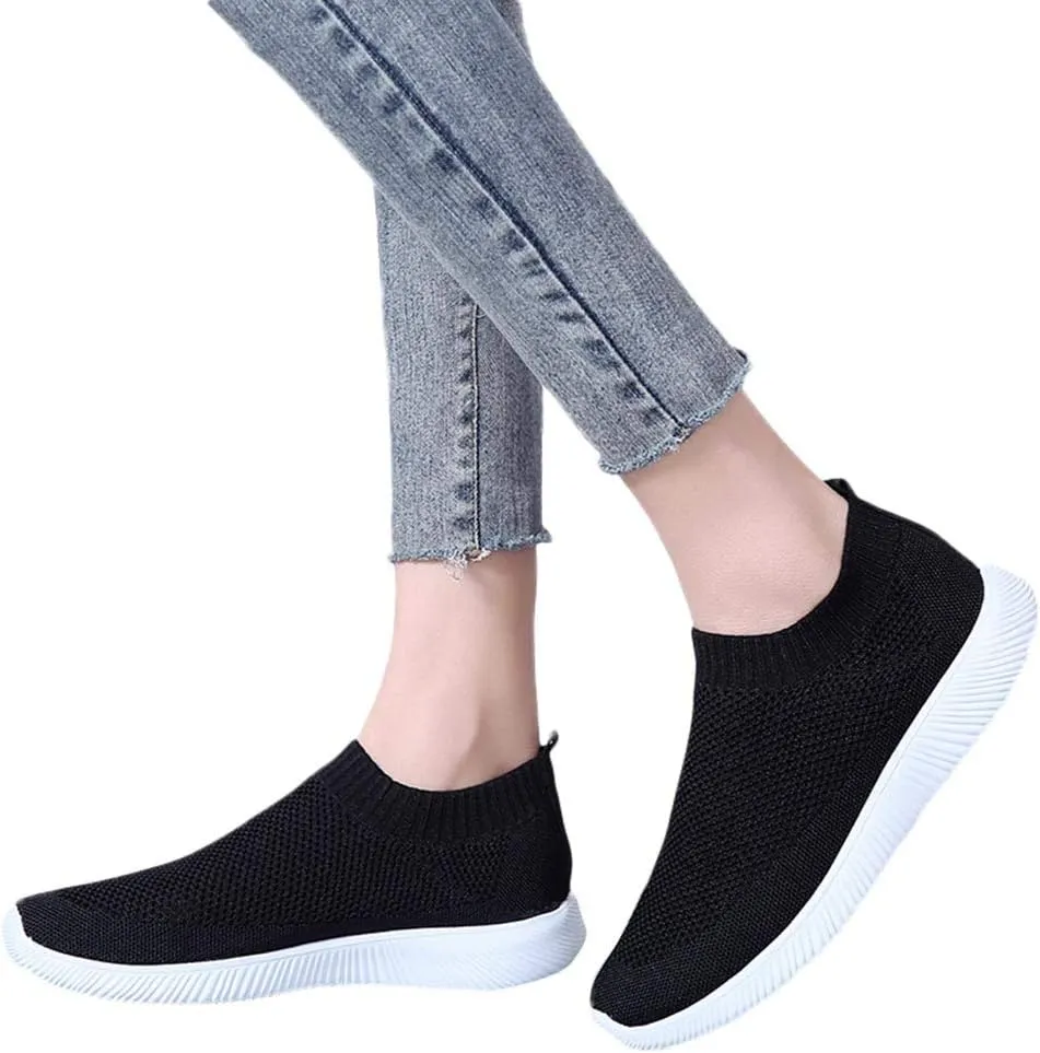 Low-Top Slip Ons Women's Fashion Sneakers Casual Womens Running Shoes Casual Casual Shoes Trendy Slip On Sneakers White Tennis Shoe Loafers Dress Shoe