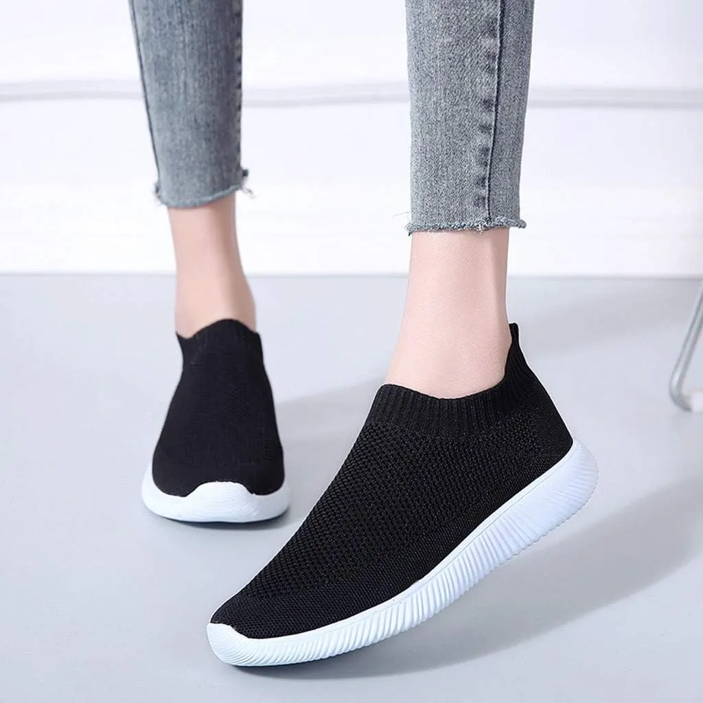 Low-Top Slip Ons Women's Fashion Sneakers Casual Womens Running Shoes Casual Casual Shoes Trendy Slip On Sneakers White Tennis Shoe Loafers Dress Shoe