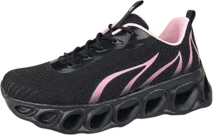 Mens Air-Cushion Sneakers Fashion Summer and Autumn Soft Sole Lightweight Mesh Breathable Comfortable Sport Shoes for Men Outdoor Running Walking Shoe