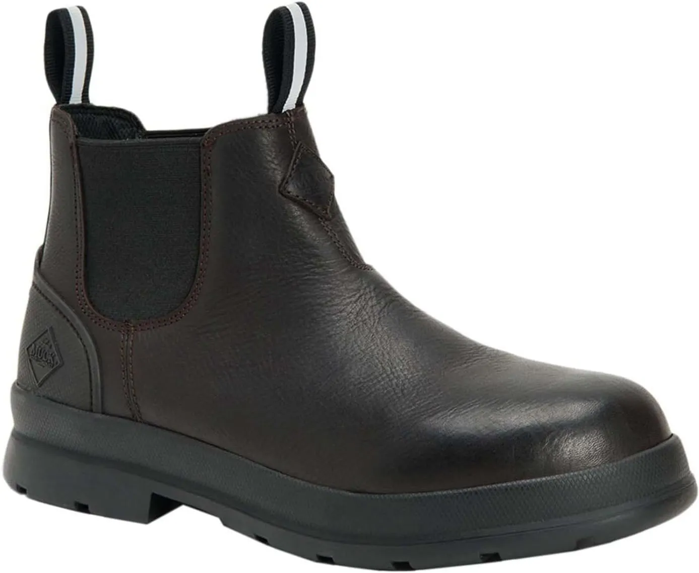 Men's Chore Farm Leather Chelsea Boot, Brown, Size 7.5(M)