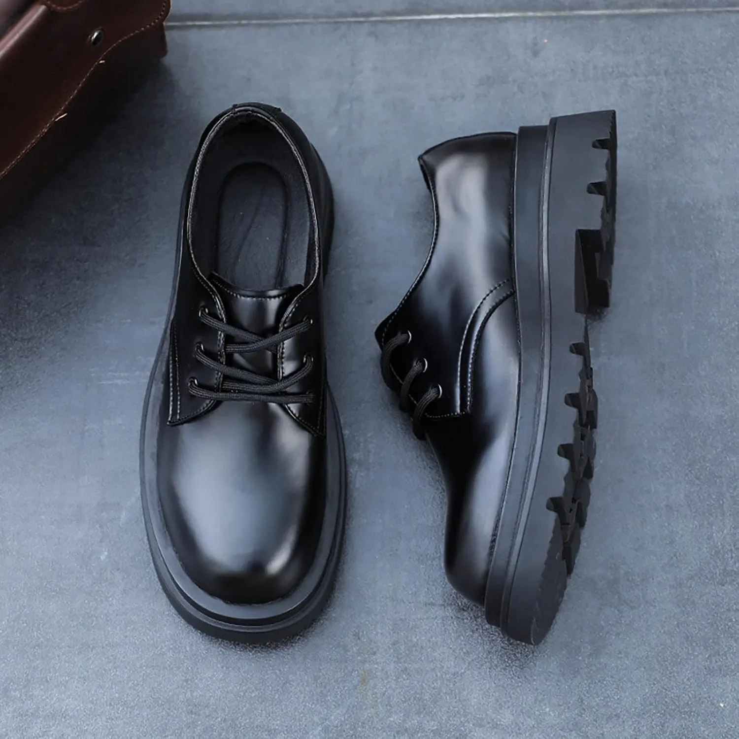Men's Dress Shoes Oxford Formal Classic Business Shoes Casual Wedding Leather Derby