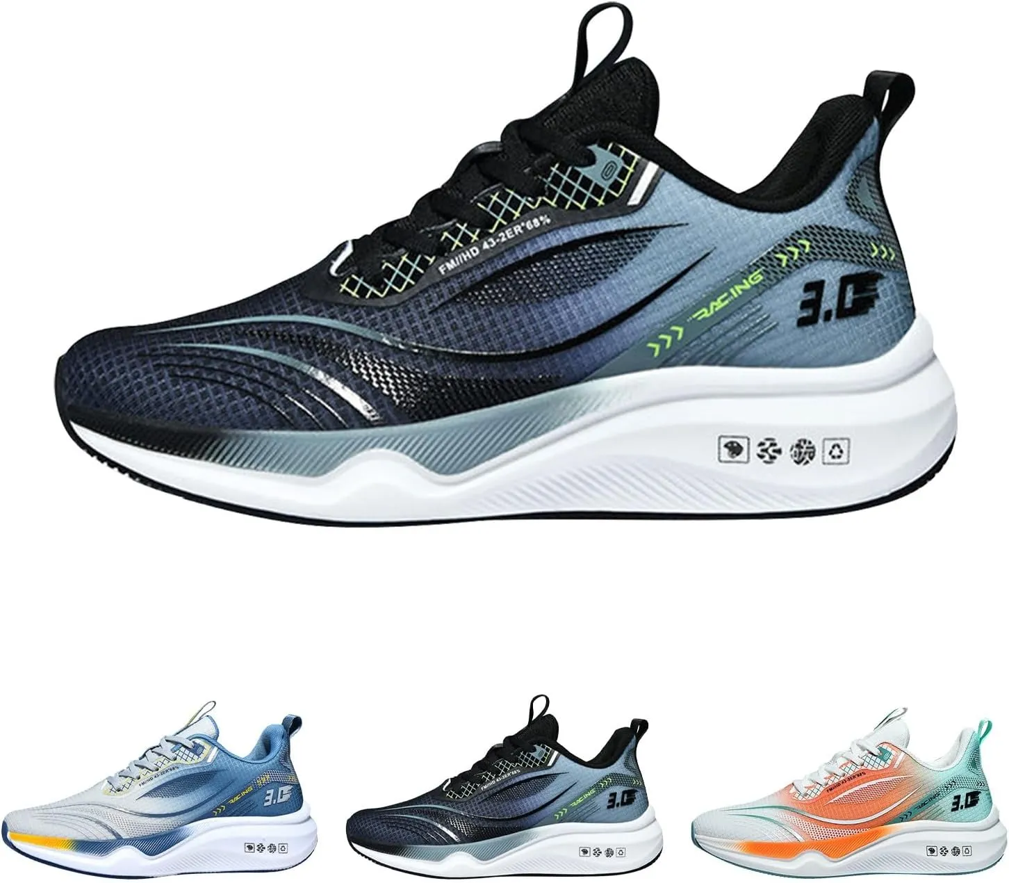 Mens Dress Shoes Platform Sneakers for Women Black Womens Loafers with Arch Support Soft Sole Fashion Christmas Shoes for Women Athletic Round Toe Slip On Casual