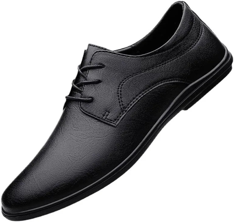 Men's Dress Shoes Pointed Toe Derby Shoes Classic Formal Business Mens Oxfords