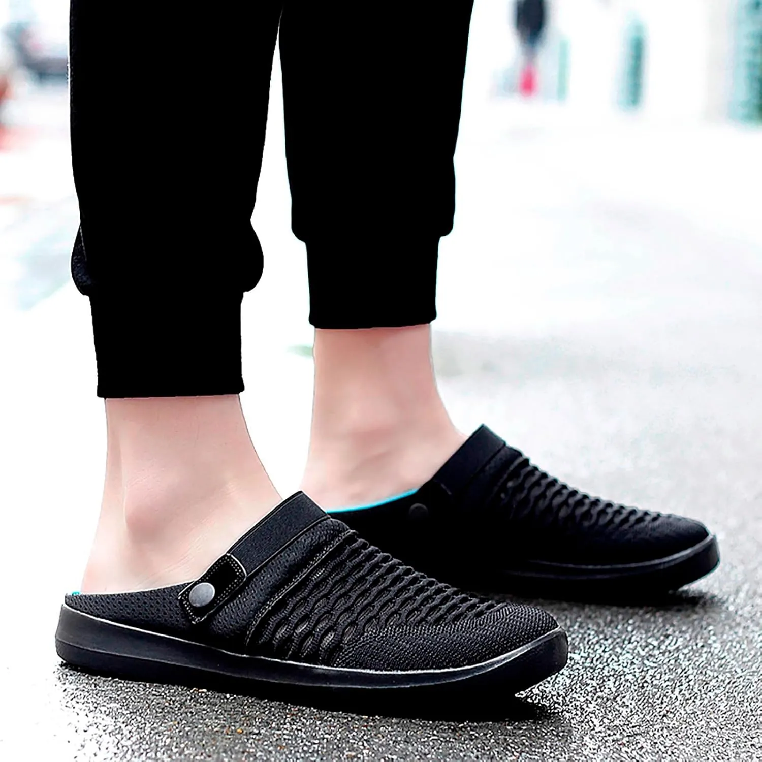 Men's Hollow Mesh Casual Sneakers Summer Sandals Breathable Shoes A Slip On Casual Men's Shoes Casual Slip on Size 13 Men's F