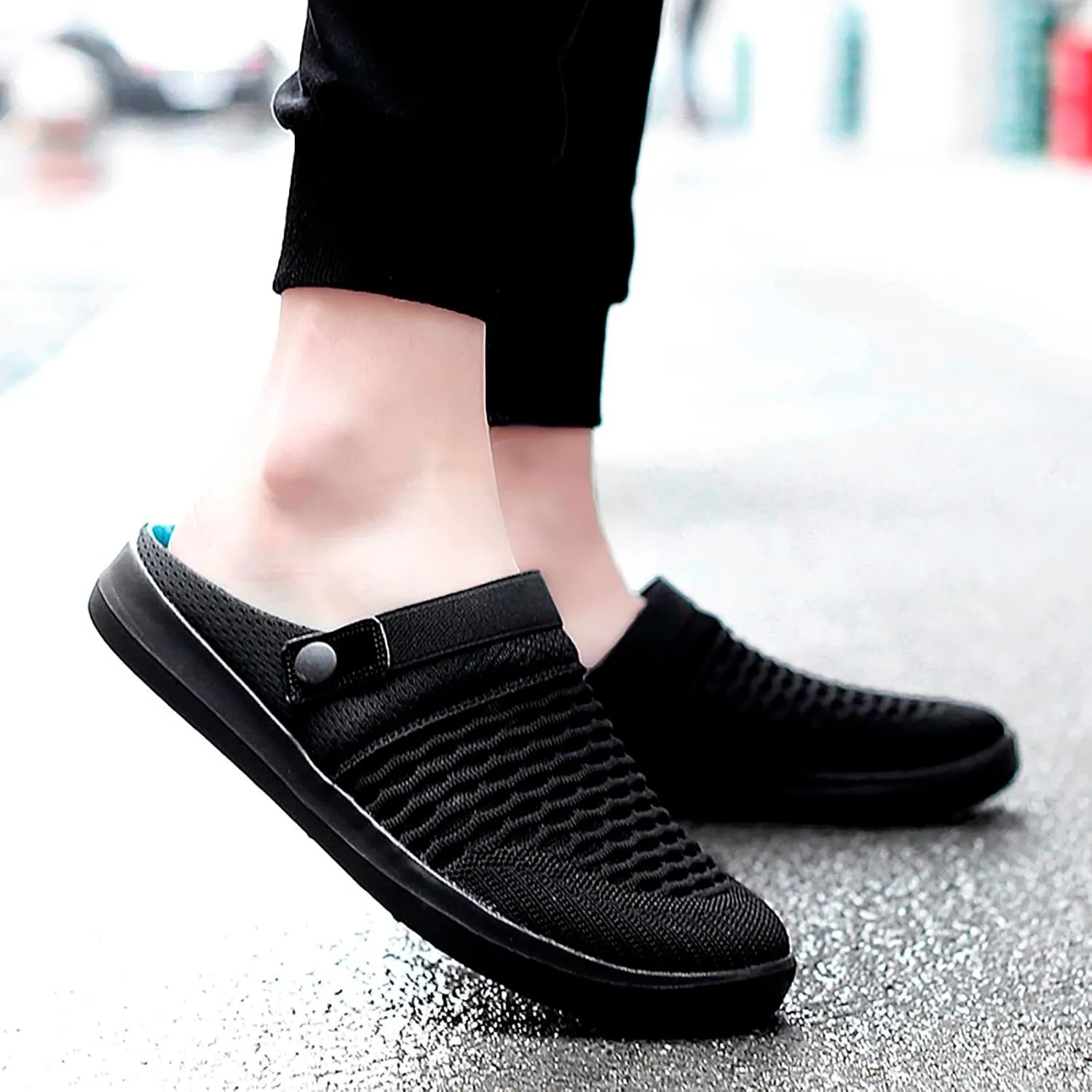 Men's Hollow Mesh Casual Sneakers Summer Sandals Breathable Shoes A Slip On Casual Men's Shoes Casual Slip on Size 13 Men's F